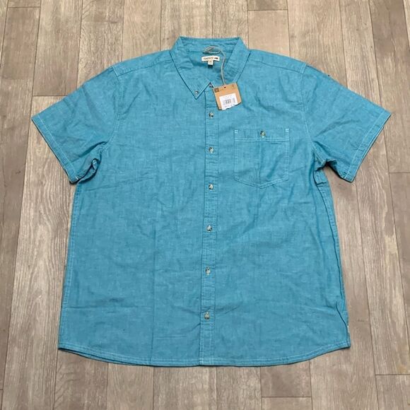 Toad&Co Other - NWT Toad&Co Eddy SS Button Down‎ Cotton Shortsleeve Casual Cotton Shirt